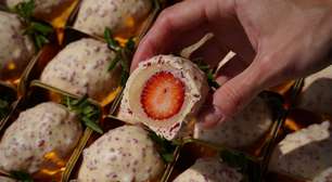 Novo hype gastronômico: Morango Cravejado conquista a internet e chega às confeitarias