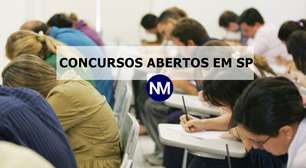 Concursos abertos em SP somam 1.133 vagas; salários chegam a R$ 19,5 mil