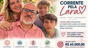 A batalha de Larissa contra o câncer gástrico mobiliza a solidariedade em Recife