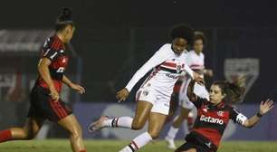 São Paulo vira sobre Flamengo e abre frente nas semis do Brasileirão Feminino