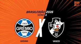 Grêmio x Vasco, AO VIVO, com a Voz do Esporte, às 14h30