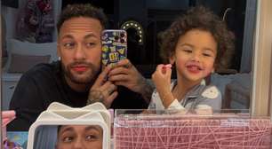 Neymar Jr. surge maquiado pela filha Mavie, dispara sobre paternidade e choca a web: 'Masculinidade'