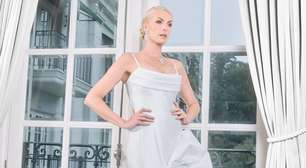 Casamento de Ana Hickmann e Edu Guedes: apresentadora posa belíssima com vestido de noiva acinturado e maxi laço, saia volumosa e decote drapeado; veja fotos!