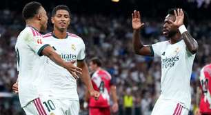 Real Madrid leva sustos, mas goleia o Rayo Vallecano