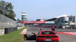 A incrível história da Ferrari que virou carro de serviço nas pistas da Itália