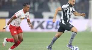 Visando se afastar da zona de rebaixamento, Botafogo recebe Bragantino pelo Campeonato Brasileiro