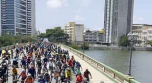 Bike Fest Recife reúne 4 mil ciclistas no centro da cidade neste domingo (13); festa é aberta ao público