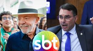 SBT cumpre promessa e cancela debate após silêncio de Lula e Flávio Bolsonaro