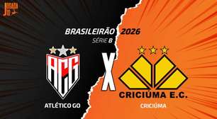 Atlético-GO x Criciúma: onde assistir, escalações e arbitragem