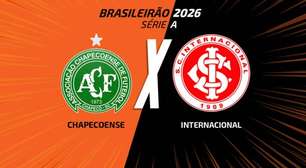 Chapecoense x Internacional, AO VIVO, com a Voz do Esporte, às 15h30