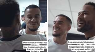 Neymar 'anuncia' Philippe Coutinho no Santos pelas redes sociais