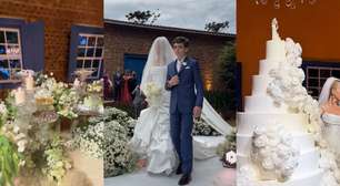 Bolo gigantesco de 9 andares, 47 metros de passarela, 3 caminhões de flores e mais: 5 detalhes impressionantes do casamento de Ana Hickmann e Edu Guedes que vão te deixar de queixo caído