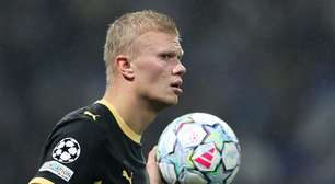 Haaland fica próximo de subir em artilharia histórica do Manchester City; veja números