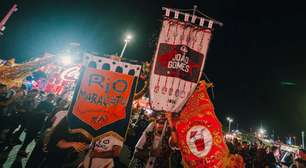 Com cortejo, João Gomes leva Carnaval de Pernambuco ao Rock in Rio