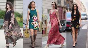 Vestido floral está de volta: 6 inspirações modernas para usar na primavera