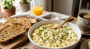 Patê cremoso de ovo: fica pronto rápido e combina com vários lanches