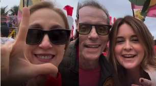 Web reage ao ver Malu Mader, Claudia Abreu e mais famosos em manifestação em apoio à Lula: 'Meu Deus'
