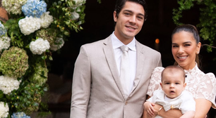 Mariana Rios aposta em vestido de renda de R$ 3,7 mil para batizado do filho Palo