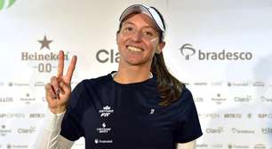 Luisa Stefani se prepara para o SP Open e atinge marca histórica com terceiro lugar do ranking mundial