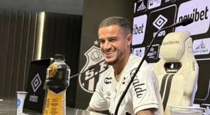 "Fico triste": Coutinho é sincero sobre críticas de torcedores do Vasco após acerto com o Santos