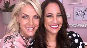 Colega de Ana Hickmann, Renata Alves aposta em longo vermelho e atrai olhares no casamento