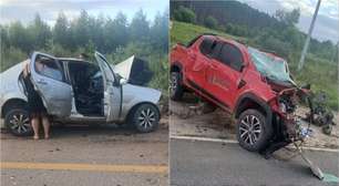 Quatro pessoas morrem em acidente envolvendo quatro veículos no interior da Bahia