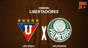 LDU x Palmeiras: onde assistir, escalações e arbitragem