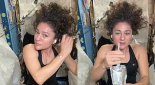 Sem chuveiro e em gravidade zero: astronauta da Nasa mostra como cuida do cabelo no espaço