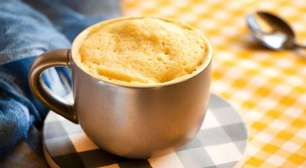 Bolo de caneca de coco: receita fácil e rápida para 4 porções
