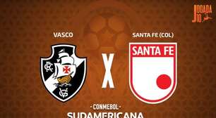 Vasco x Santa Fe, AO VIVO, com a Voz do Esporte, às 17h30