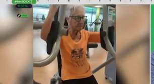 Iñaxi Lasa, 101 anos, entrou para a academia aos 94, venceu câncer e Covid-19, e cortou farinha e açúcar da dieta; 'vovó fitness' entrega valioso segredo de vida: 'Exercício é a melhor coisa que uma pessoa idosa pode fazer pela própria saúde. E também é o melhor remédio para a longevidade'