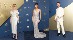 Nicole Kidman, Zendaya e mais famosos vão ao Emmy; veja fotos do tapete vermelho