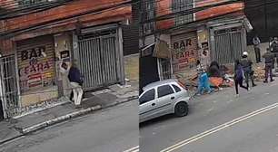 Marquise desaba e mata idoso na Zona Leste de São Paulo; câmera registra queda