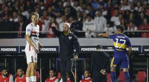 São Paulo cai diante do Boca, e Dorival critica desempenho: "Irreconhecível"