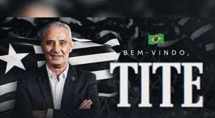 Botafogo anuncia Tite e fecha contrato longo com o treinador