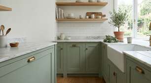 Por que o verde sálvia na cozinha virou tendência de decoração?