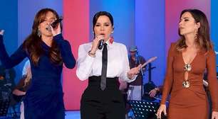 Sandy canta sucesso de Marília Mendonça com Maiara e Maraisa
