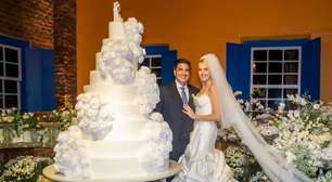 Quanto custou o bolo de casamento de Ana Hickmann e Edu Guedes? Saiba suposto valor