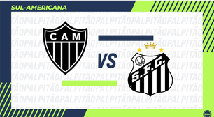 Atlético-MG x Santos: prováveis escalações, arbitragem e onde assistir