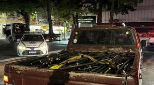 Operação apreende cerca de 600 quilos de fios e cabos e detém 5 suspeitos no Centro de Porto Alegre