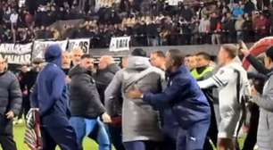 Jogo entre Platense e Fluminense pela Libertadores termina em confusão na Argentina