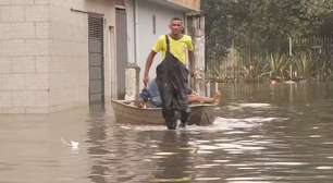 Jardim Pantanal chega ao 5º dia com ruas ainda tomadas pela água após fortes chuvas em SP