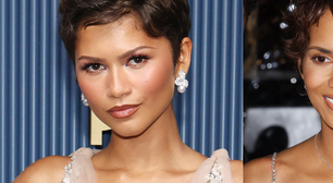 Cabelo pixie cut de Zendaya no Emmy homenageia visual icônico de Halle Berry, e veterana reage; confira 9 famosas, incluindo Diana, que já aderiram ao corte de 1951 a 2026