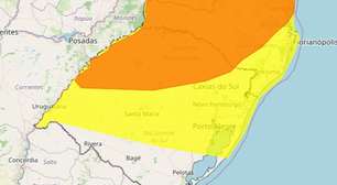Inmet emite alertas para tempestades com ventos de até 100 km/h no RS