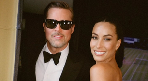 Brad Pitt e Ines de Ramon fazem rara aparição pública