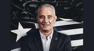 Contratação de Tite pelo Botafogo é anunciada com vínculo até 2028