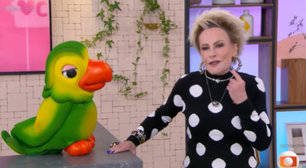 Ana Maria Braga comete gafe ao vivo e troca nome de ator