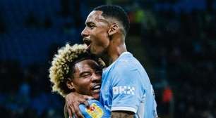 Ex-Palmeiras, Allan festeja primeiro gol pelo City: "Muito feliz"