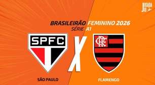 São Paulo x Flamengo (feminino): onde assistir, escalações e arbitragem