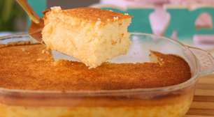Sobremesa cremosa com textura irresistível de pudim, feita de forma super fácil e com poucos ingredientes